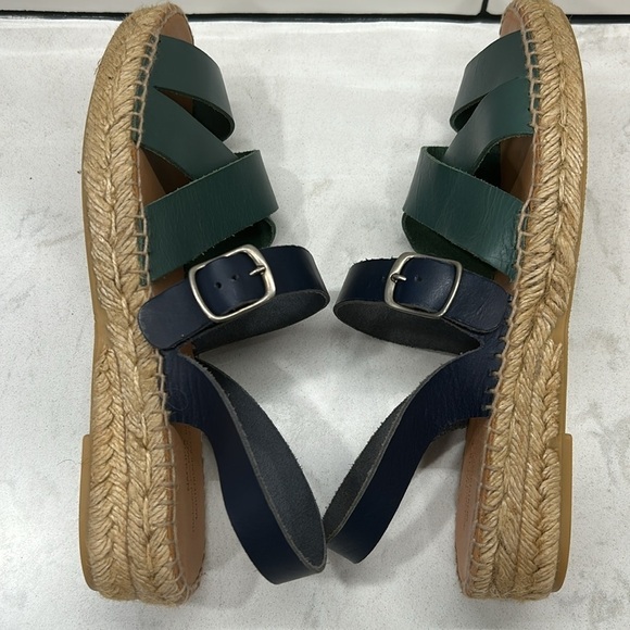 Anthropologie Naguisa Sandals Women Mediterranean Fisherman Espadrille 40 US 9.5 - Picture 7 of 16